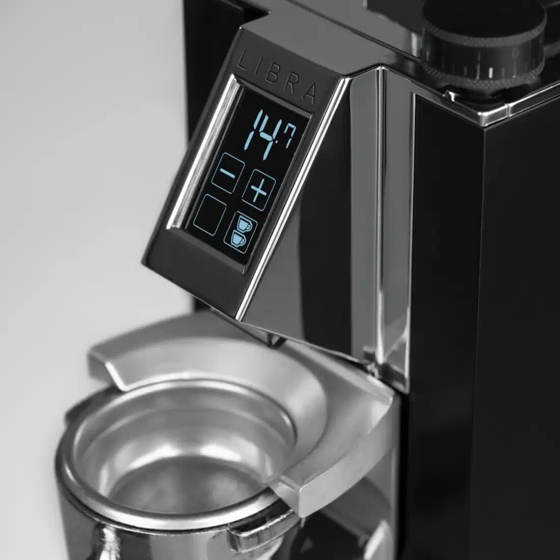 Eureka-Mignon-Libra-Zwart-Detail-1100x1100-1 Espressomeester webwinkel
