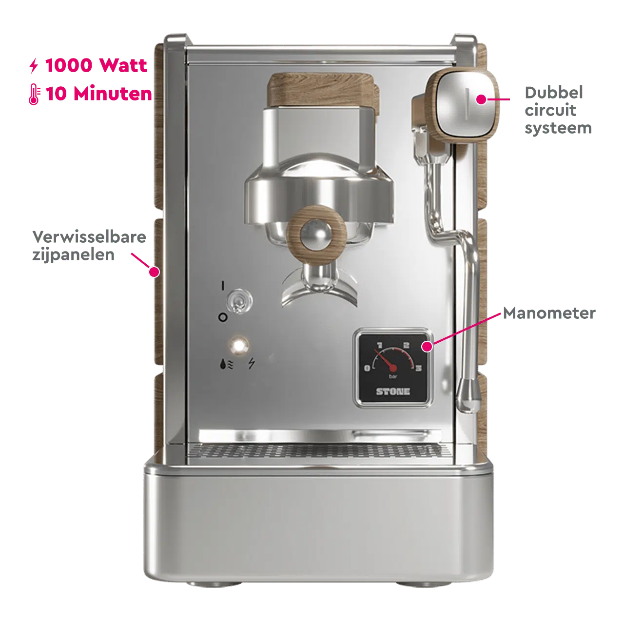 Stone Espressomachine Lite