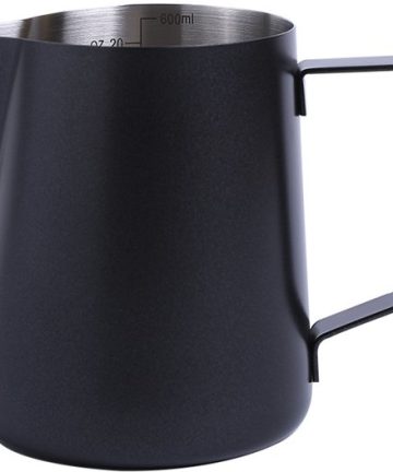 Joefrex melkkan 350ml, zwart