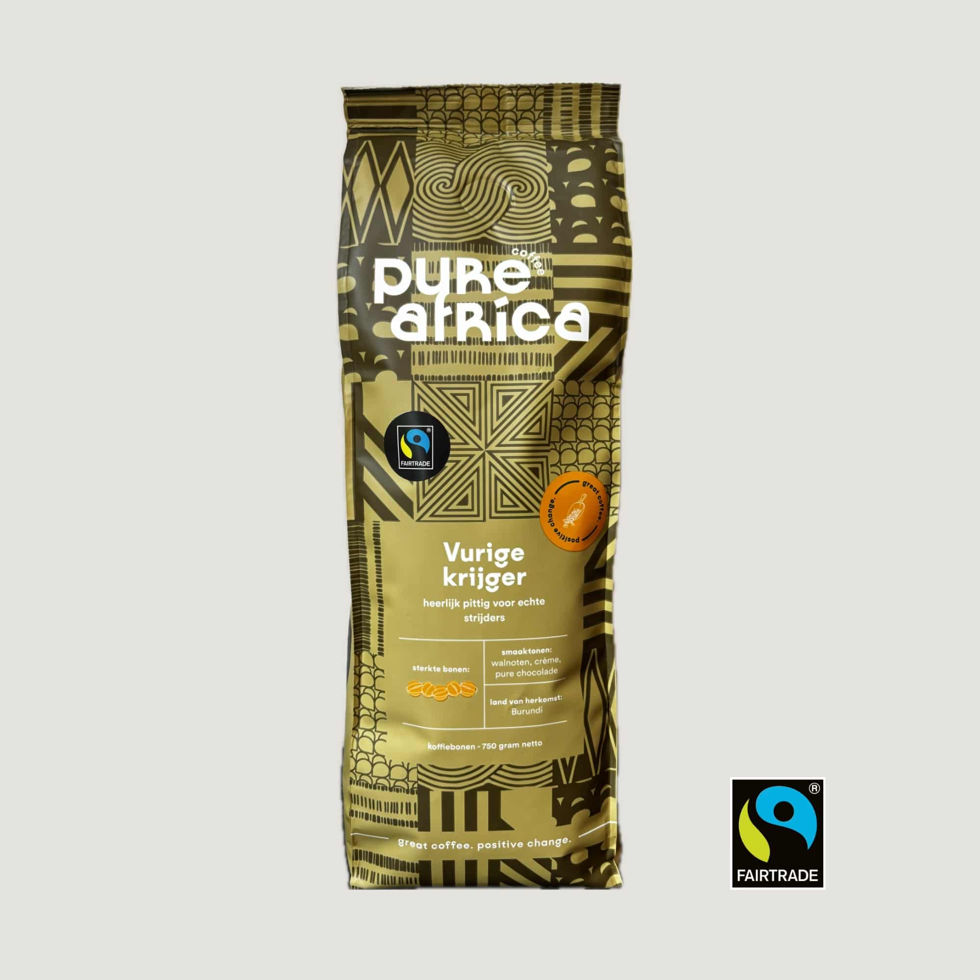 Vurige krijger Fairtrade koffiebonen